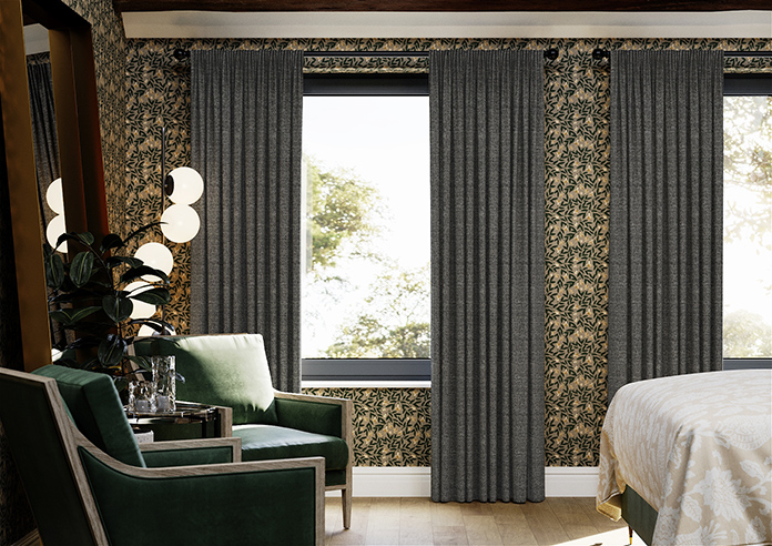 Jakarta, Mafic Grey - Made to Measure Curtains - Image 3